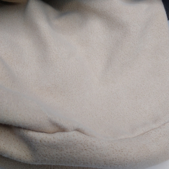 Bally Monogram Logo Bucket Bag Taupe Leather Drawstring Handbag Purse  Designer - Picture 14 of 14